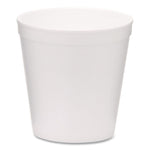 Foam Containers, Tall Style, 16 oz, White, 500/Carton