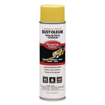 Industrial Choice S1600 System Inverted Striping Paint, Flat Yellow, 18 oz Aerosol Can, 6/Carton