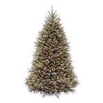 Pre-Lit Dunhill Fir Blue Spruce Tree, 59" x 59" x 90", Blue Tree, Green Tree Stand