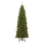North Valley Spruce Pencil Slim Tree, 32" x 32" x 90", Green Tree, Green Tree Stand