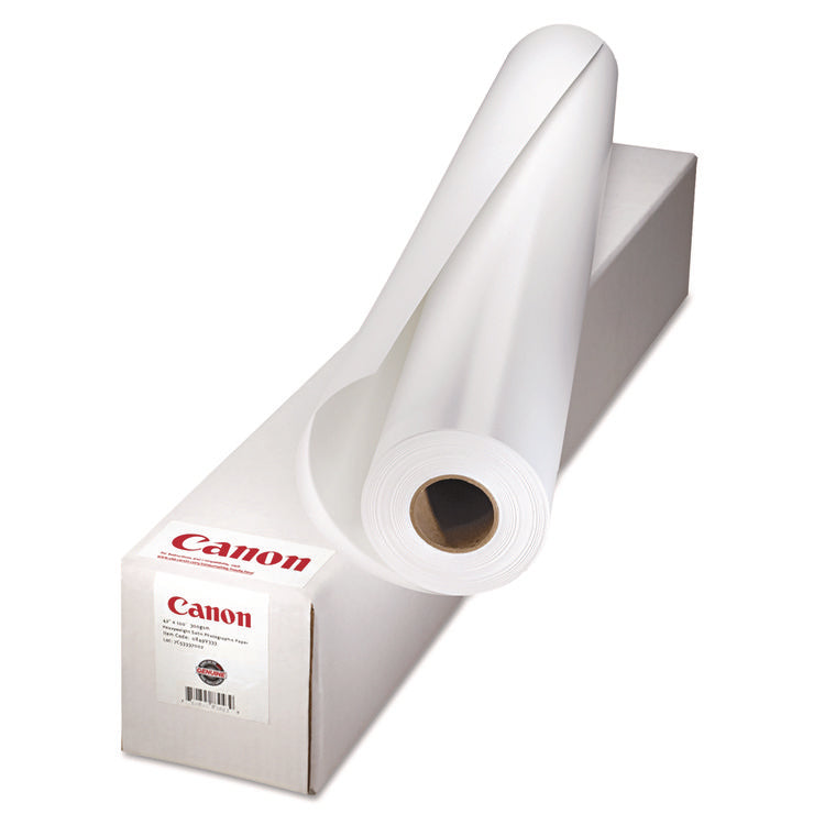 Fine Art White Paper Roll, 2" Core, 14 Mil, 36" X 50 Ft, Matte White