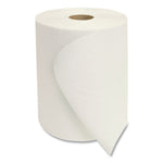 Morsoft Universal Roll Towels, 1-Ply, 8" x 1,000 ft, White, 6 Rolls/Carton