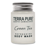 Terra Pure Body Wash Jam Jar, Green Tea Lemongrass, 1 oz Jar, 300/Carton