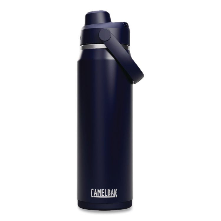 hrive Chug Vacuum Insulated Stainless Steel Water Bottle, 25 oz, Navy