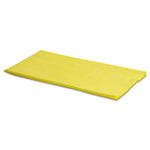 Masslinn Dust Cloths, 1-Ply, 24 x 40, Unscented, Yellow, 25/Bag, 10 Bags/Carton