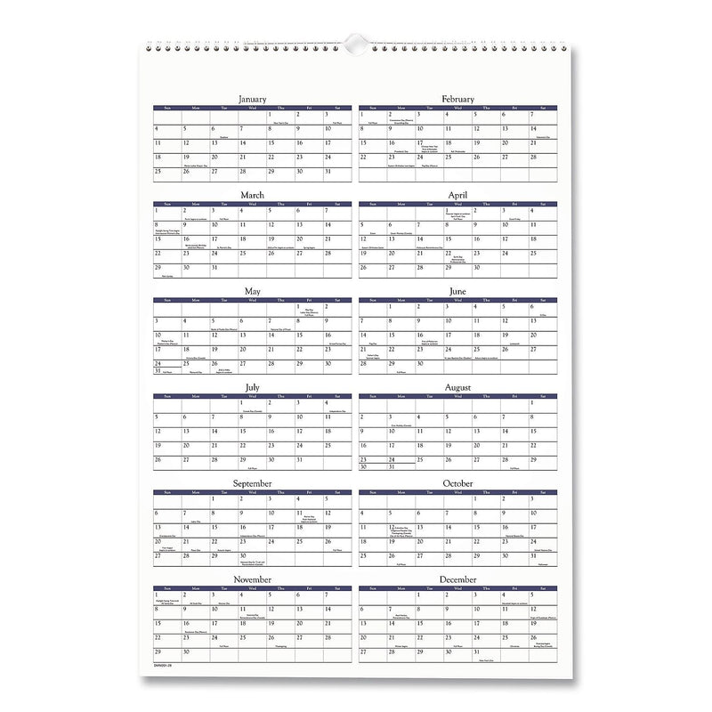 2026 AT-A-GLANCE Scenic 15.5" x 22.75" Monthly Wall Calendar (AAGDMW20128)