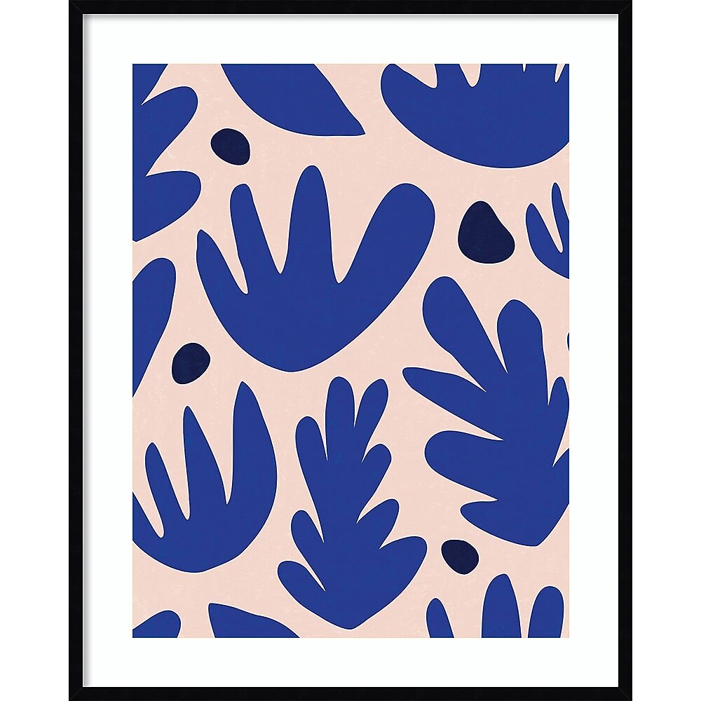 Amanti Art Bluebell Poster by Urban Road Wood Framed Wall Art Print, 33" x 41" (A42675529135)