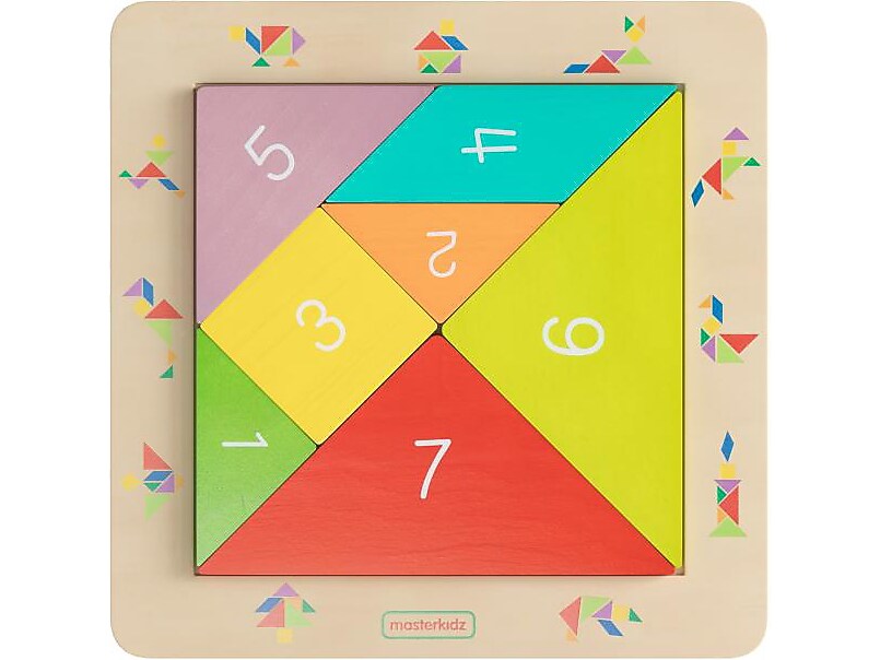 Flash Furniture Bright Beginnings Tangram Shape Learning Board (MK-MK00538-GG)