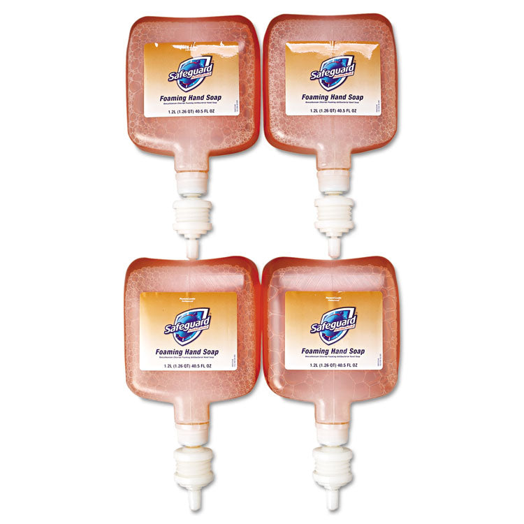 Antibacterial Foam Hand Soap Refill, Pleasant Scent, 1,200 mL, 4/Carton