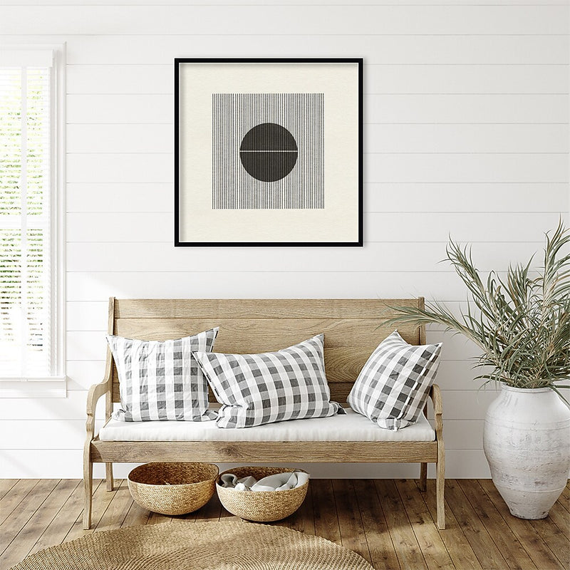 Amanti Art Paper Object No 5 by The MIUUS STUDIO Wood Framed Wall Art Print, 33" x 33" (A42675549502)