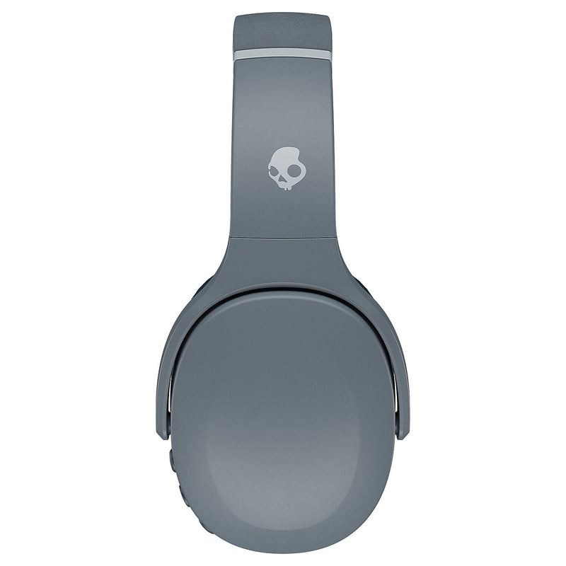 Skullcandy Crusher Evo Sensory Bass Wireless Over-Ear Headphones with Microphone, Bluetooth, Chill Gray (S6EVW-N744)