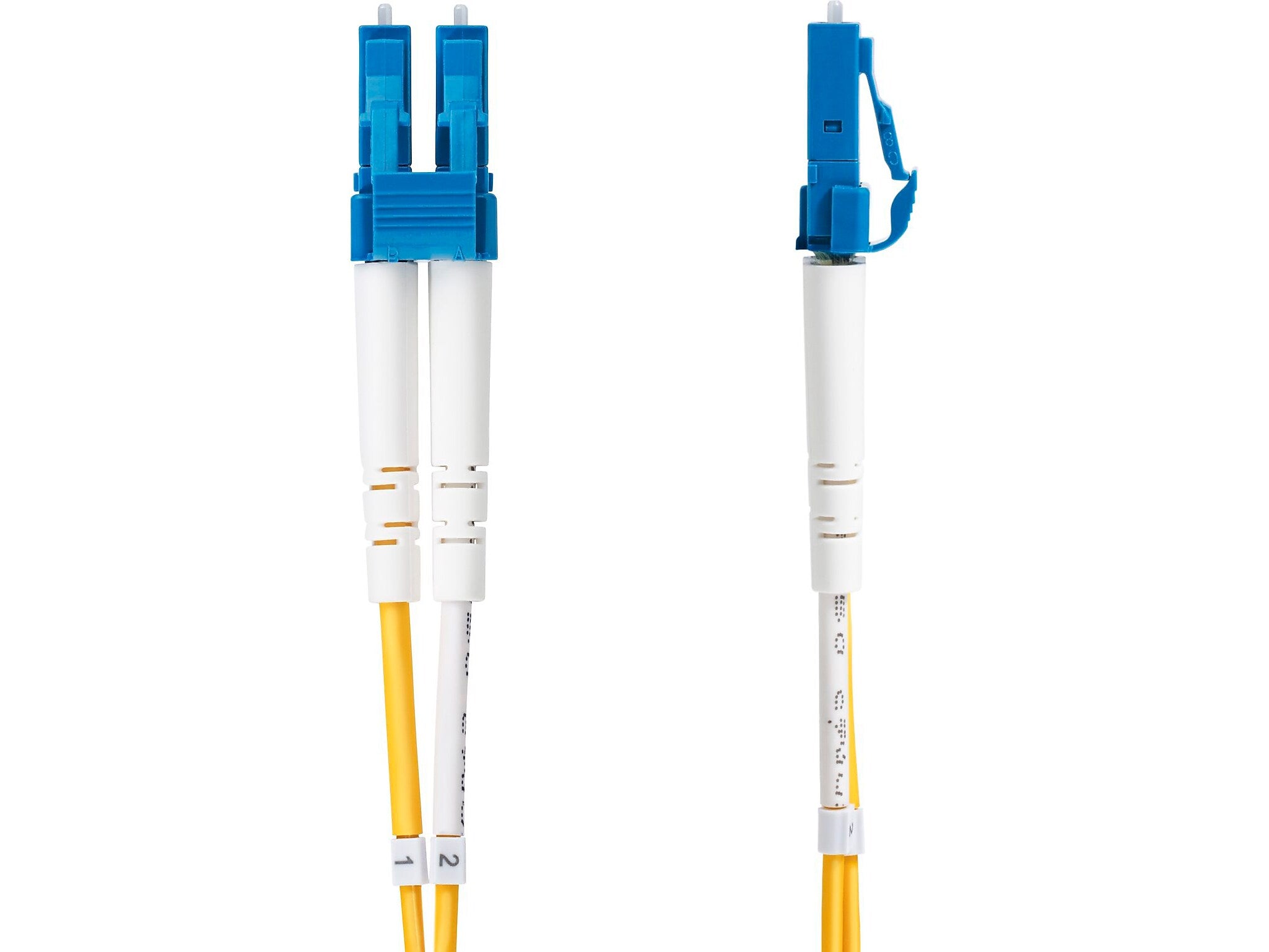 StarTech 32.8ft LC to LC Fiber Optic Cable, Single Mode, 9/125µm, LSZH, 10G (SMDOS2LCLC10M)