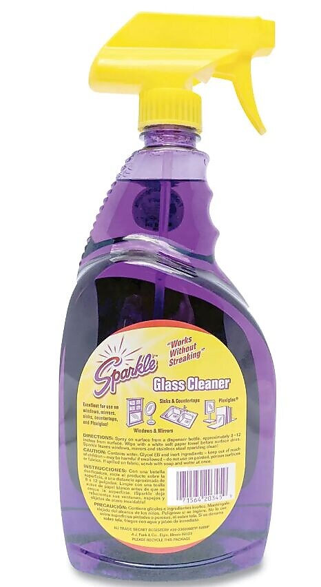 Sparkle® Glass Cleaner, Degreaser, Clean 33.8 oz. (FUN20345)