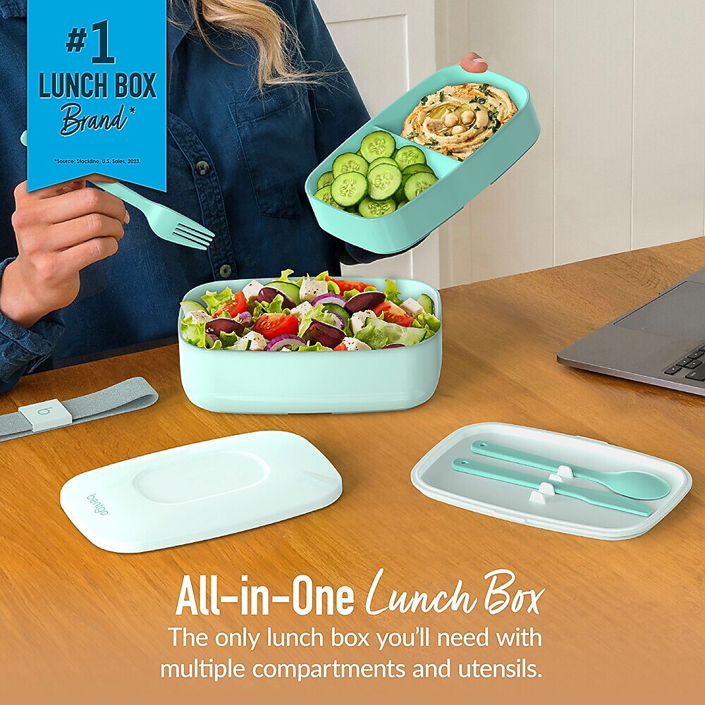 Bentgo Classic Bento Box, Coastal Aqua, 28 oz. (BENTGO-CA)