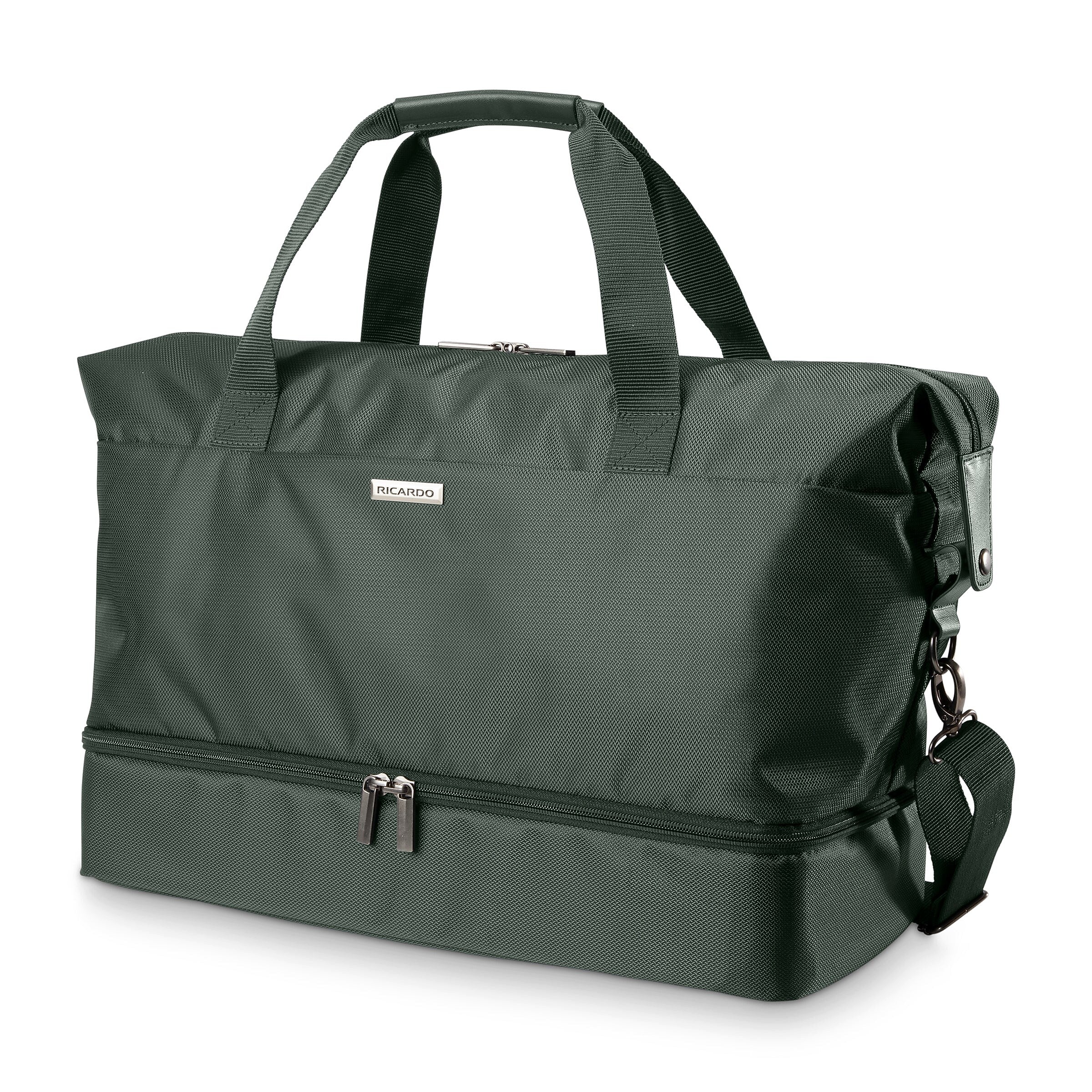 Ricardo Beverly Hills Avalon 22.5" Polyester Carry-On Weekender Duffel, Juniper Green (135-19-380-DFL)