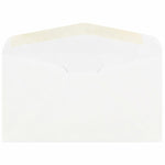 JAM Paper #6 3/4 Booklet Envelope 3 5/8" x 6 1/2", White, 100/Pack (1633983d)