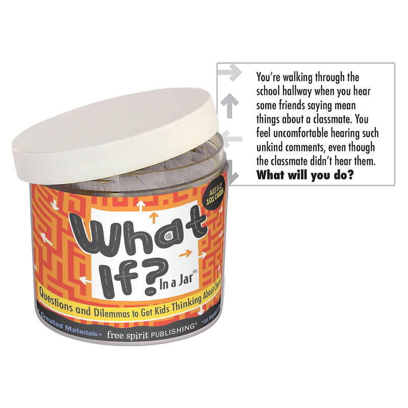 Free Spirit Publishing What If? In a Jar, Multicolored (SEP141038)