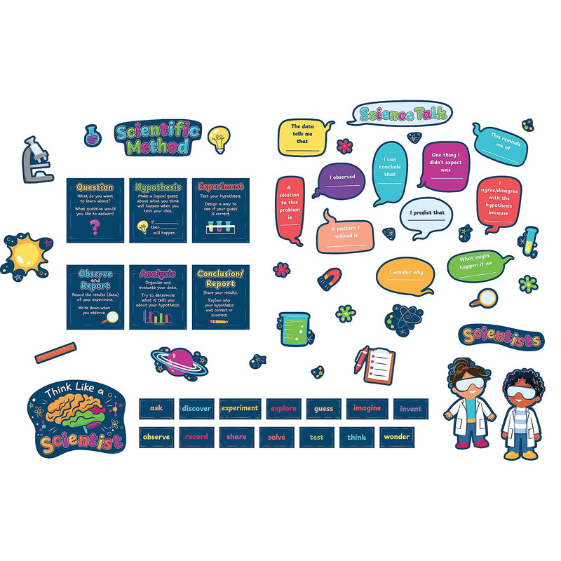 Teacher Created Resources Science Talk Bulletin Board Set, 60/Set (TCR6627)