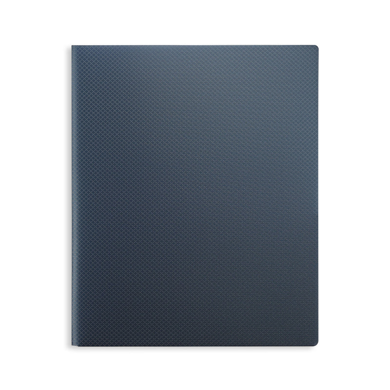 Staples 2-Pocket Plastic Presentation Folder, Blue (21624-CC/20644)