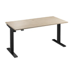 Bush Business Furniture Move 40 Series 60"W Electric Adjustable Standing Desk, Natural Elm/Black Powder Coat (M4S6030NEBK)
