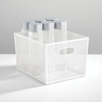 mDesign Steel Organizer, Matte White (25998)