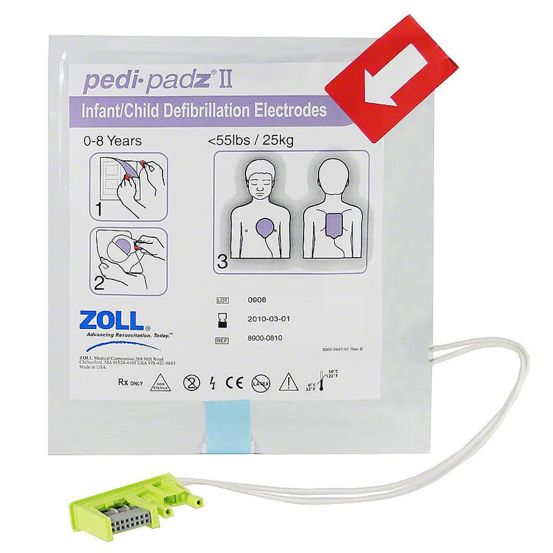 ZOLL Pedi-Padz II Pediatric Replacement Pad (0970-0519)
