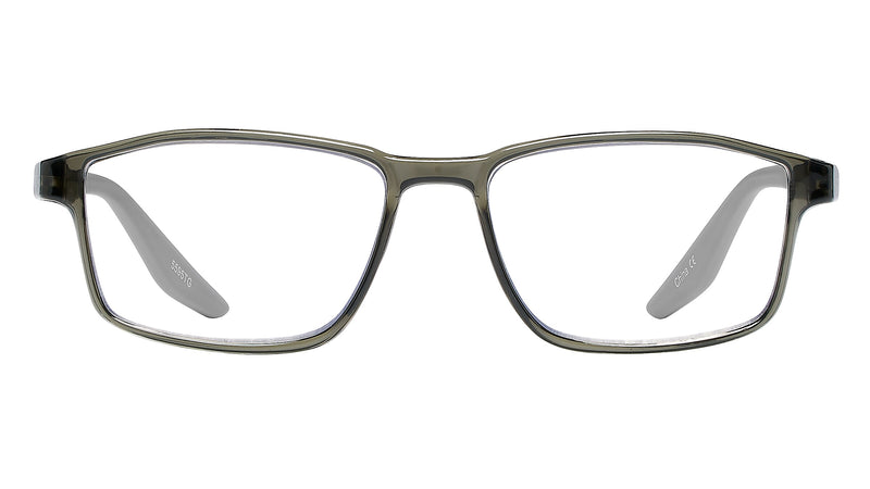 SAV Sportex Blue Light +1.75 Reading Glasses, Gray (AR4149)