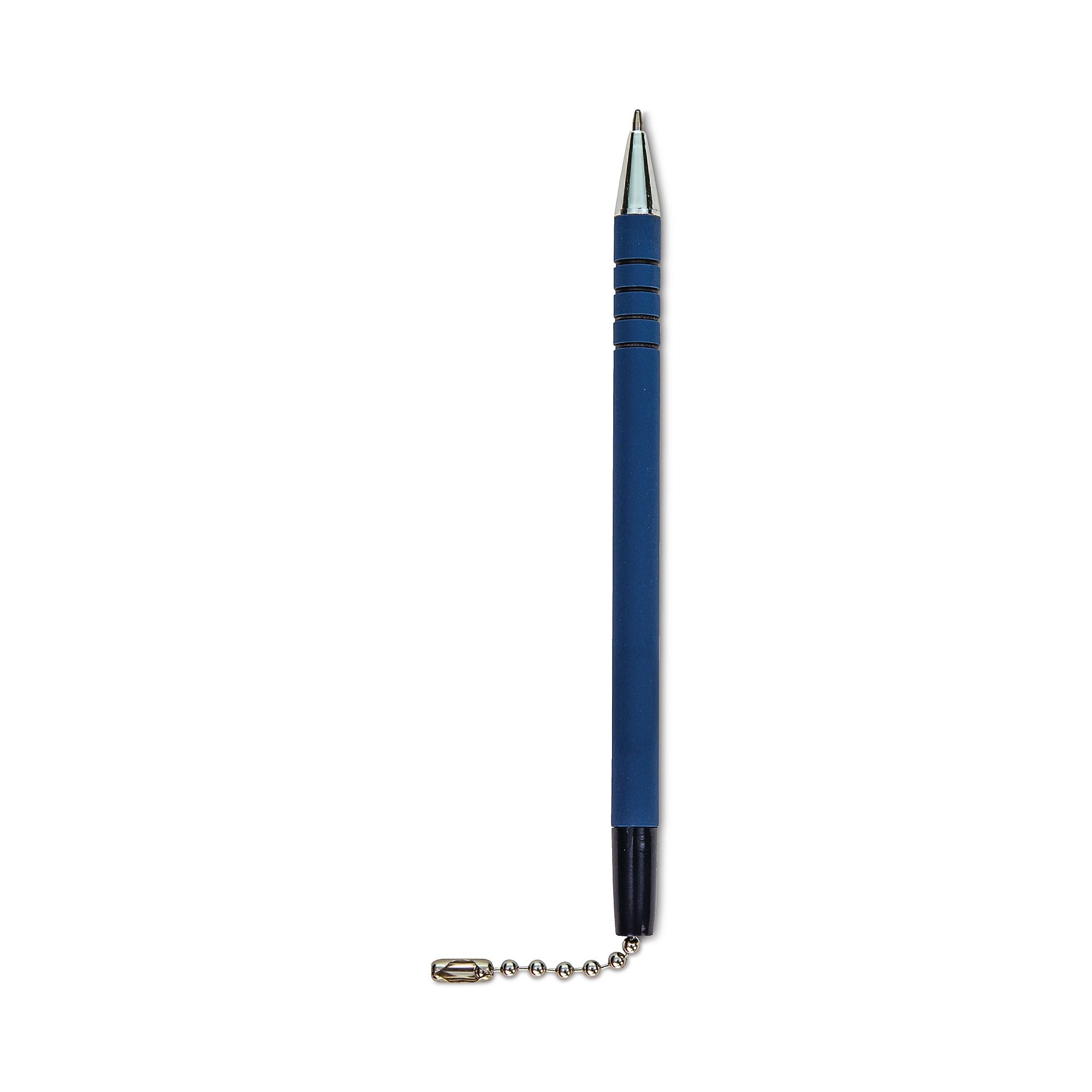CONTROLTEK Ballpoint Counter Pen, Medium, 1 mm, Blue Ink, Blue