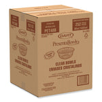 Dart® PresentaBowls Clear Bowls, 48 oz, PET Plastic, 63/Bag, 252/Carton