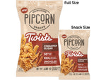 Pipcorn Gluten Free Cinnamon Sugar Twists, 1 oz., 24 Bags/Carton (TWCINN10C24)