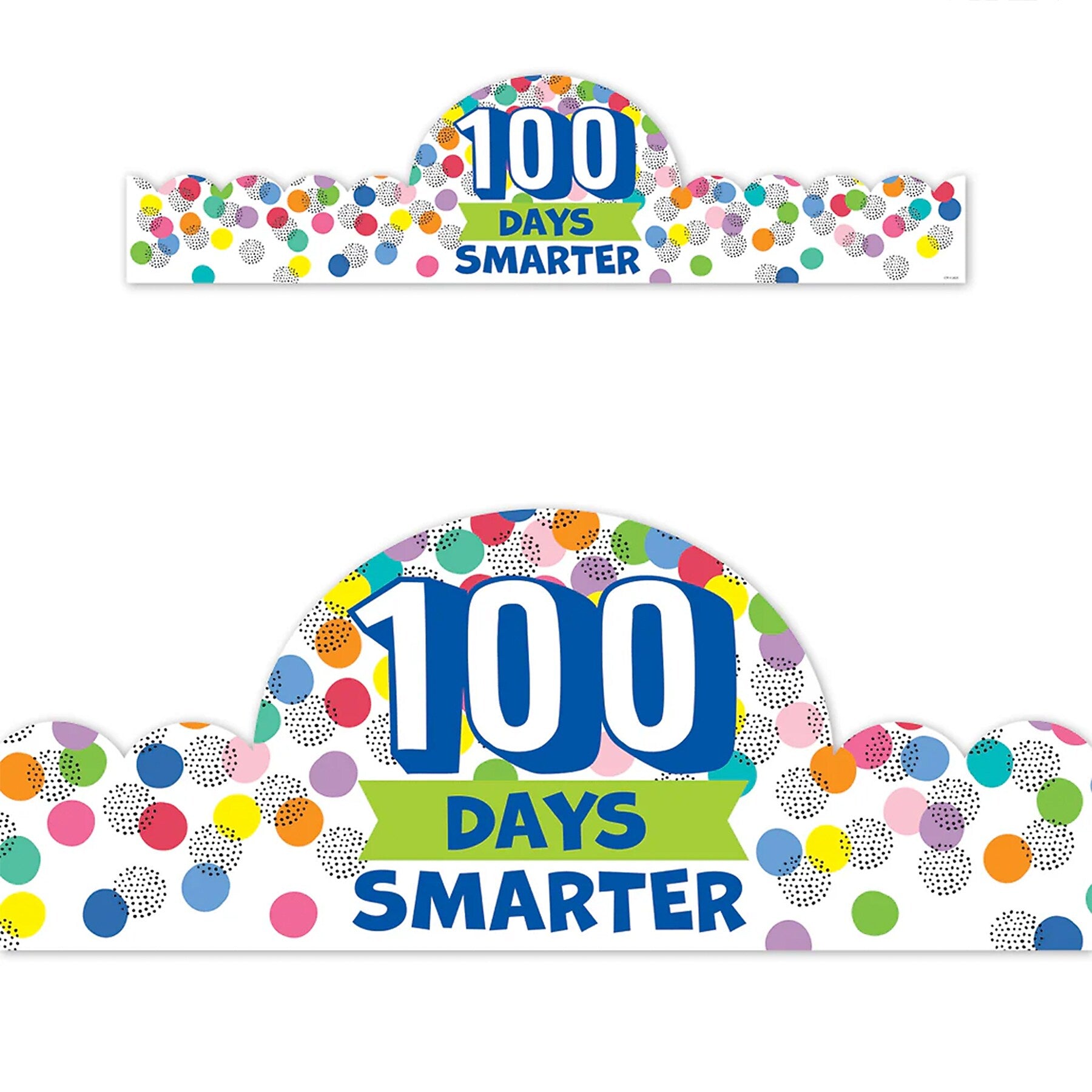 Creative Teaching Press Core Decor Happy 100th Day Crowns, 30/Pack (CTP11016)