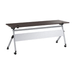 Bush Business Furniture Envision 72"W Foldable Training Room Table, Storm Gray (NVS010SG)