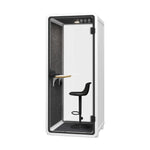 FlexiSpot WorkCube Series Sound Absorbing Privacy Booth, White (P1F-2W-KIT)