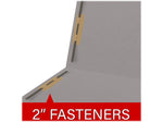 Medical Arts Press Reinforced End Tab File Folder, Straight Cut, Letter-Size, Gray, 250/Carton (S-01502-GRY-B)
