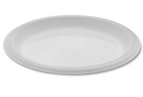 Pactiv Meadoware OPS Dinnerware, Plate, White, 400 Plates (PCTYMI9)