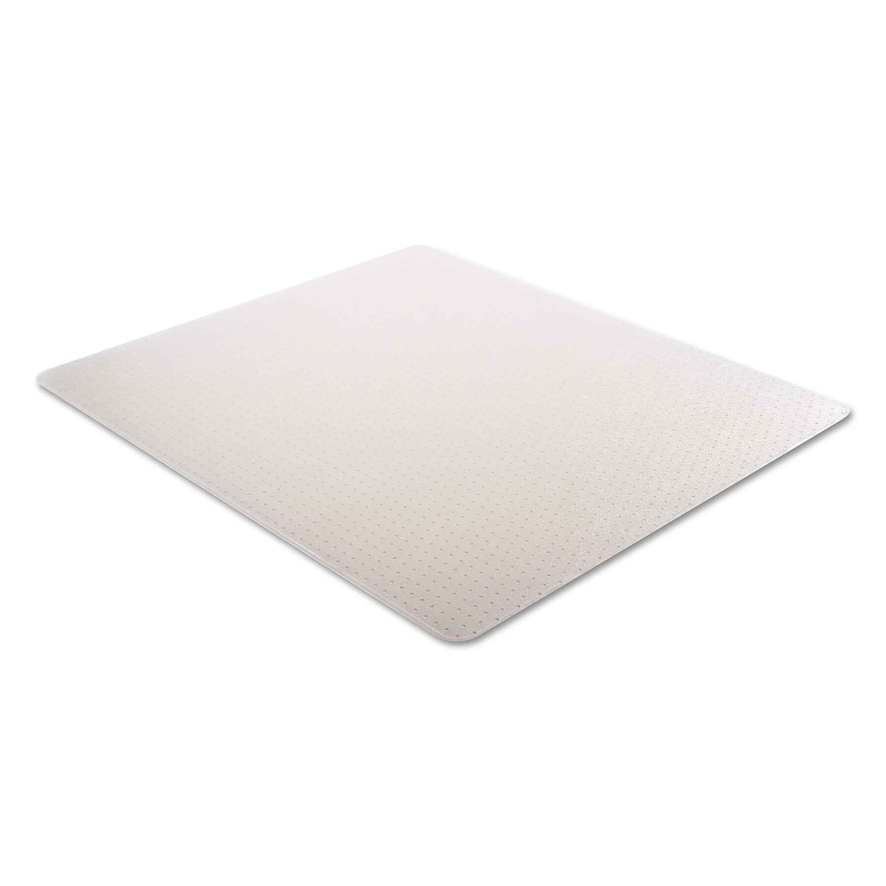 Alera Carpet Chair Mat, 46" x 60'', Low Pile, Clear Vinyl (CM1J442FALEPL)