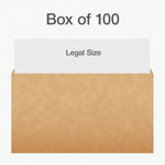 Pendaflex Heavy Duty File Folder, Straight Cut, Legal Size, Kraft, 100/Box (1007137)
