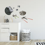 York Wallcoverings Star Wars Classic Spaceships Contemporary Decals, Music, Movies & TV (RMK3012SCS)