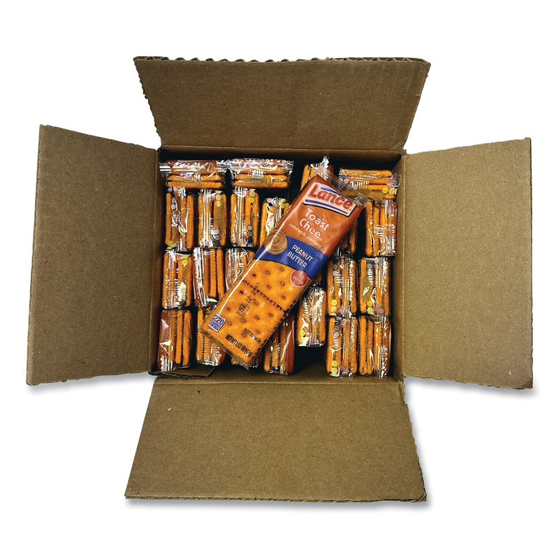 Lance Toast Chee Peanut Butter filled Crackers, 1.5 oz., 24/Box (OFXSN40653)