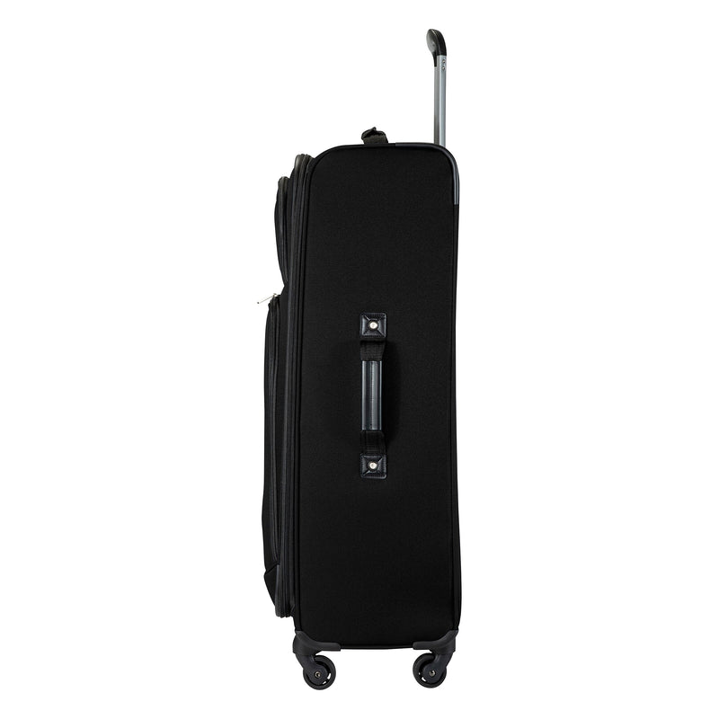 Skyway Luggage Epic 28" Suitcase, 8-Wheeled Spinner, Black (450-28"001-4VP)