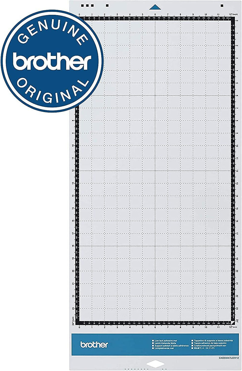 Brother ScanNCut DX Low Tack Mat, 12" x 24" (CADXMATLOW24)