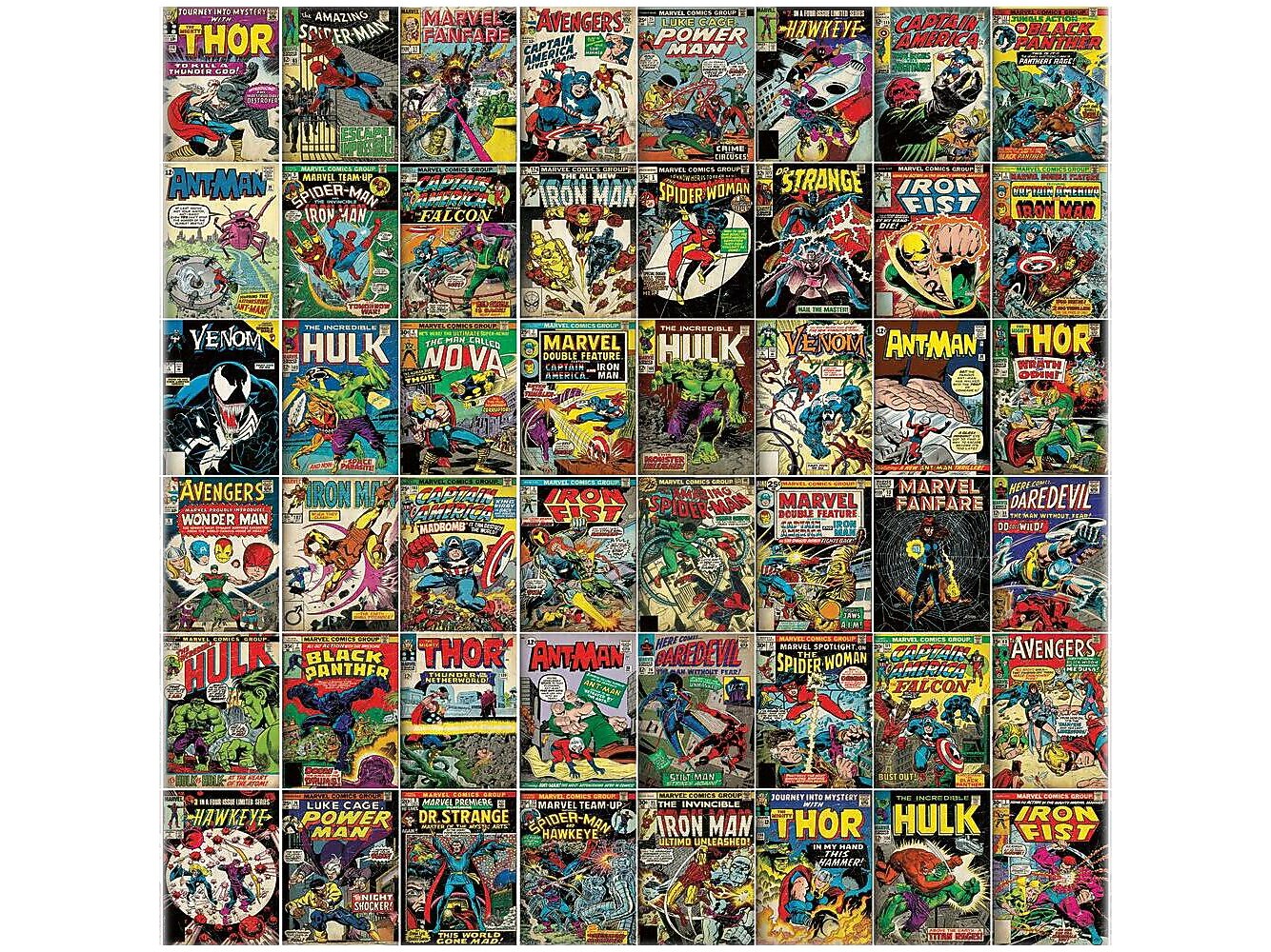 RoomMates Marvel Comic Cover Contemporary Wall Mural, Movies & TV (RMK11410M)