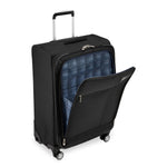 Skyway Luggage Sigma 7.0 24" Suitcase, 8-Wheeled Spinner, Black (177-24"001-4VP)