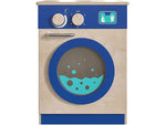 Flash Furniture Bright Beginnings Kids' Washing Machine with Integrated Storage, Brown/Blue (MK-ME03546-GG)