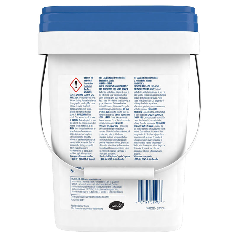 Diversey Whistle Multi-Purpose Powder Detergent, Citrus, 19 lb. (DVOCBD95729888)