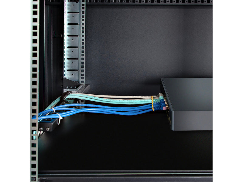 StarTech 1U Server Rack Cable Manager Rack Mount (12S-CABLE-LACING-BAR)