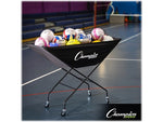 Champion Sports Pro Collapsible Volleyball Cart, Black (VCPRO)