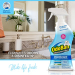 OdoBan Air Freshener & Deodorizer Spray, Fresh Linen Scent, 32 oz. (910701-Q6)