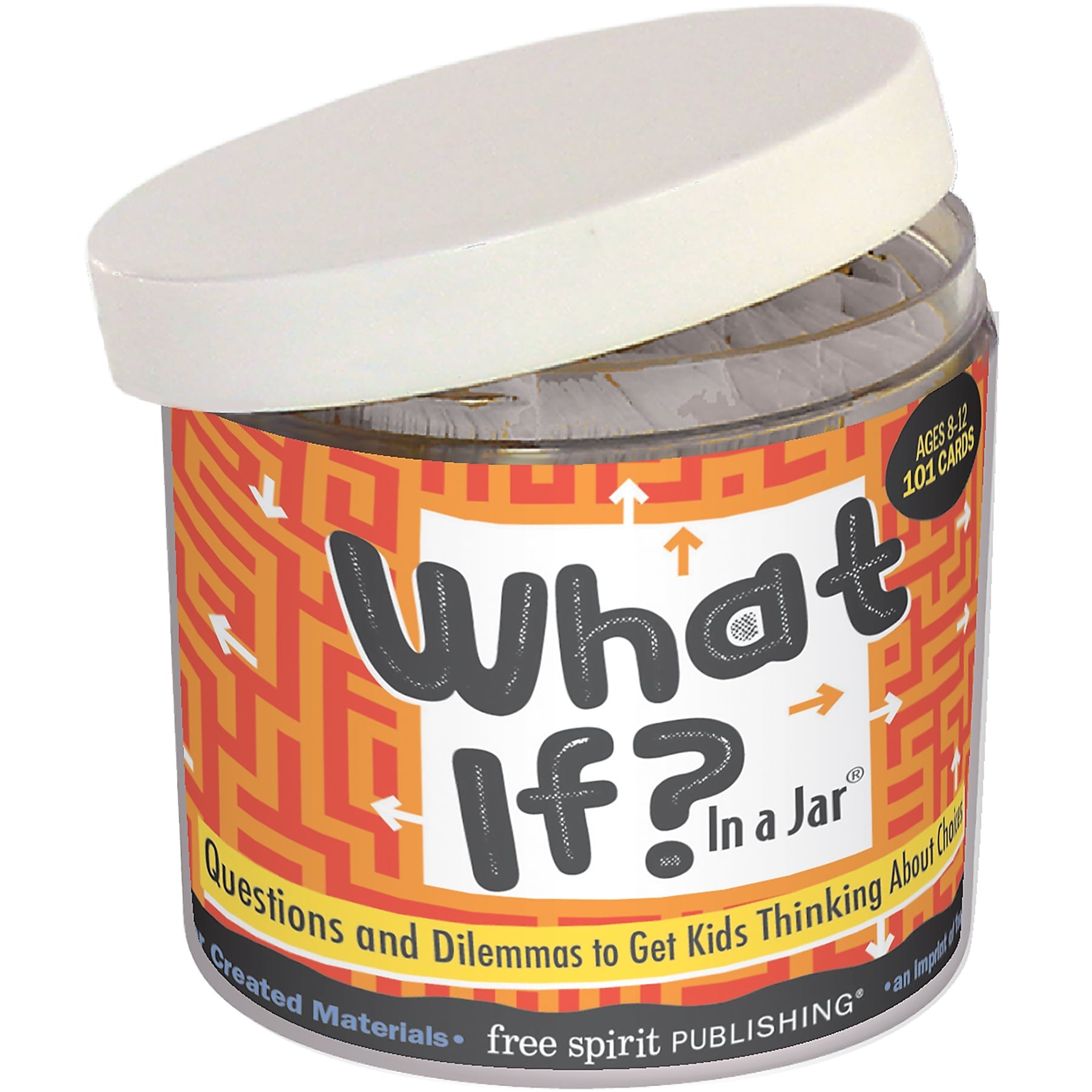 Free Spirit Publishing What If? In a Jar, Multicolored (SEP141038)