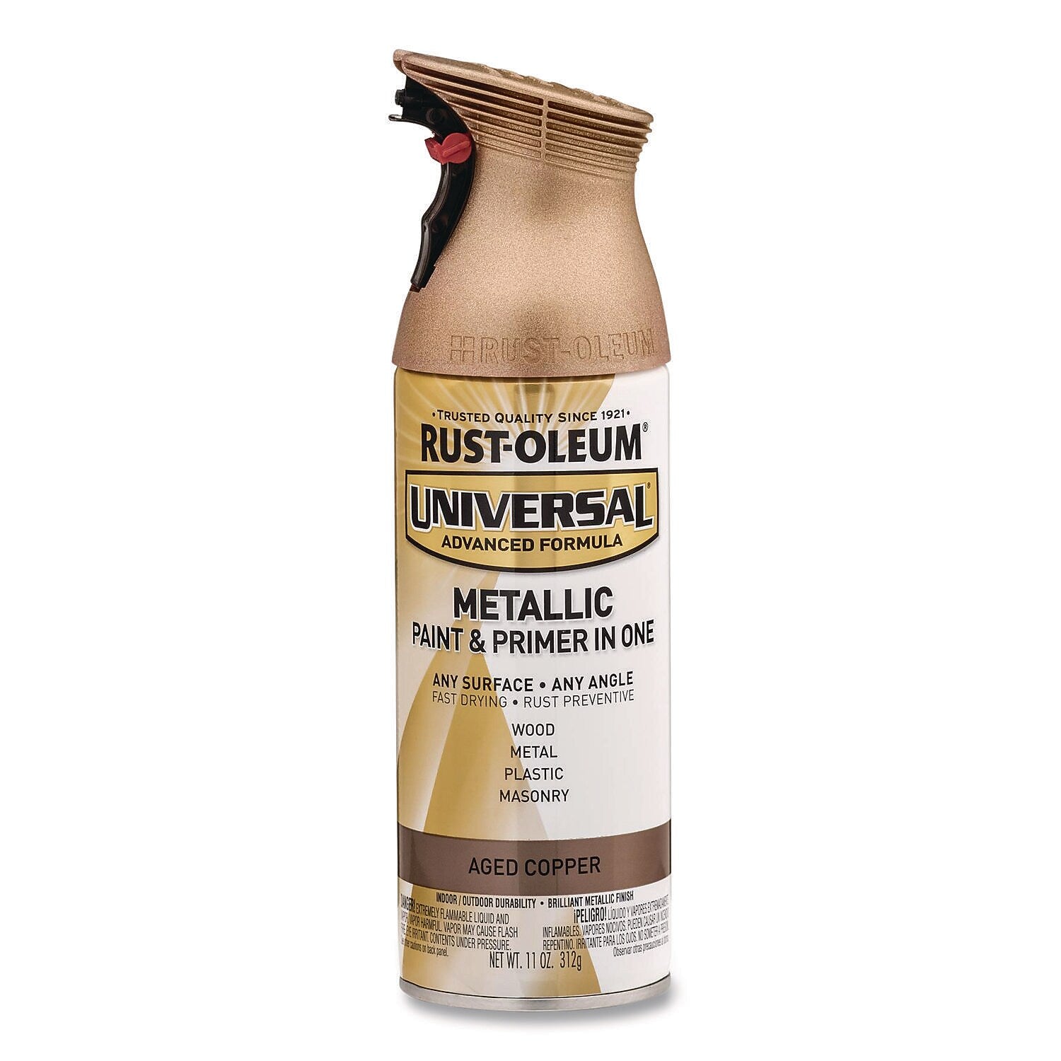 Rust-Oleum Universal Premium Spray Paint, Copper, 12 oz., 6/Carton (249132)